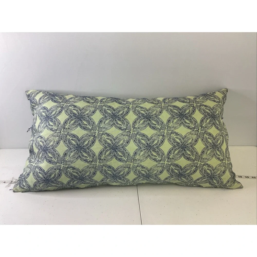 John Robshaw Textiles Atraj Bolster Pillow 17